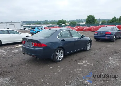 2005 Acura Tsx из США, поврежденный, VIN JH4CL96875C020255